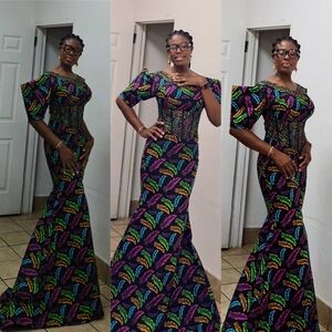 Elegant Multicolor Women's Dress